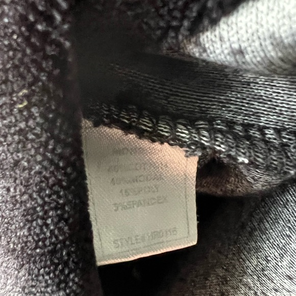 MONROW black velour romper / play suit size Small NWT $175 - Picture 9 of 11